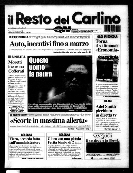 Il Resto del Carlino : giornale dell'Emilia